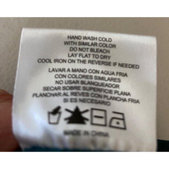 NWT Crystal Sky Green Sequin One-Shoulder Dress Spaghetti Strap Size 10 - Picture 4 of 12